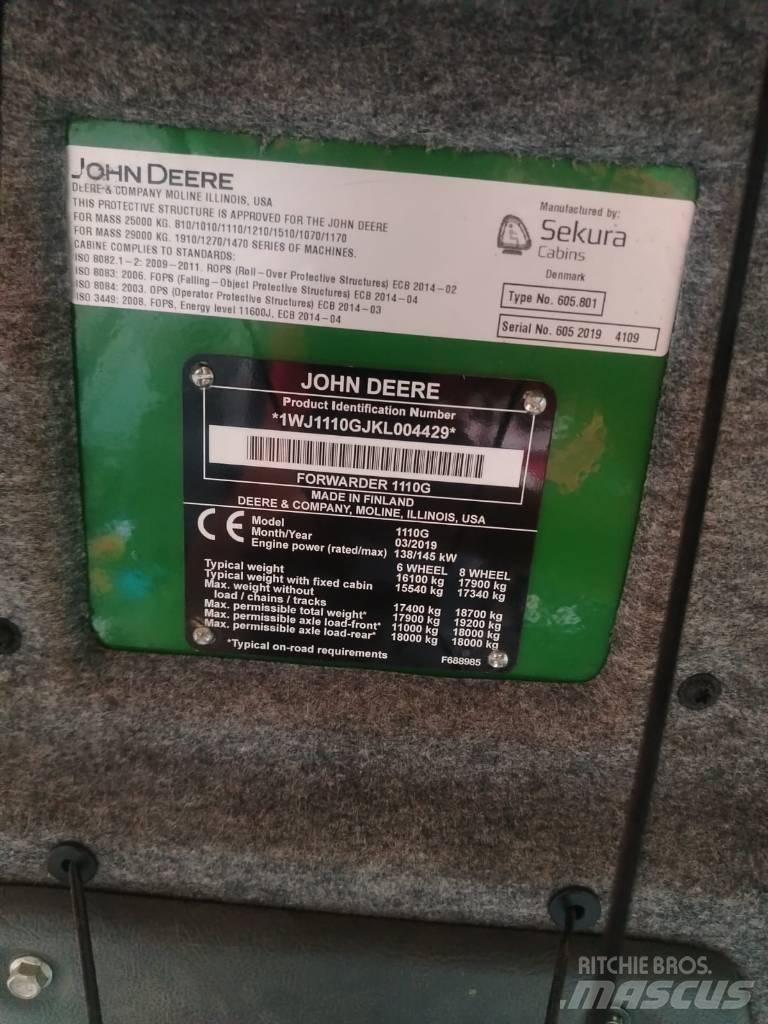 John Deere 1110 Porteur