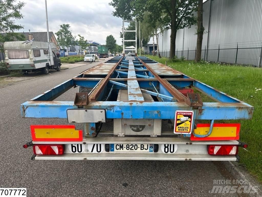 Samro Gasflessen Semi remorque plateau ridelle