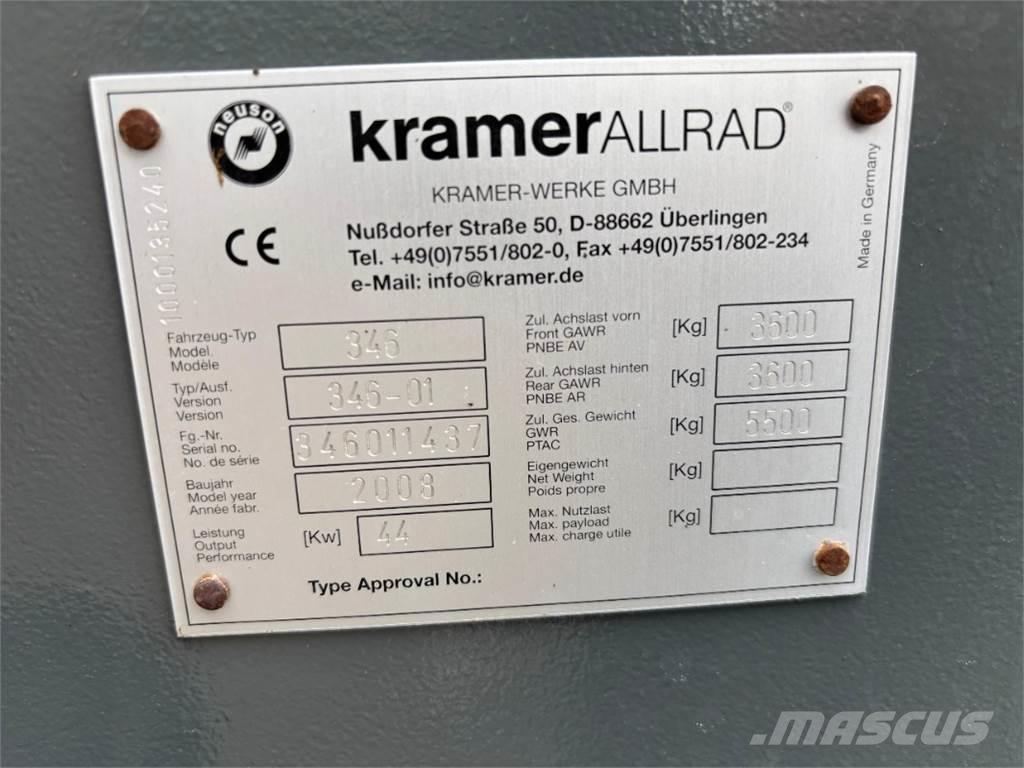Kramer 750 Chargeuse sur pneus