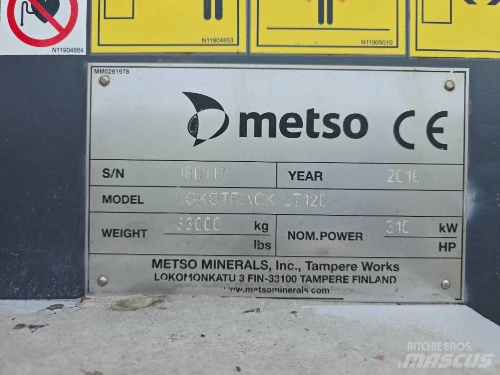 Metso LT 120 Concasseur mobile