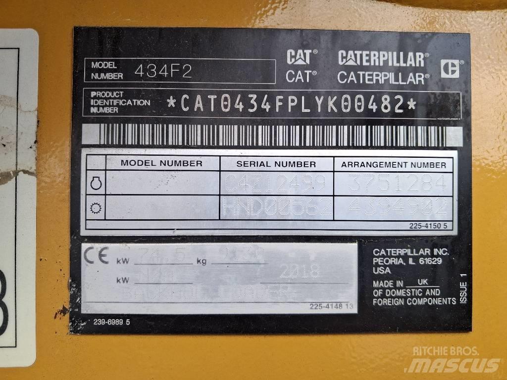 CAT 434 F 2 Tractopelle