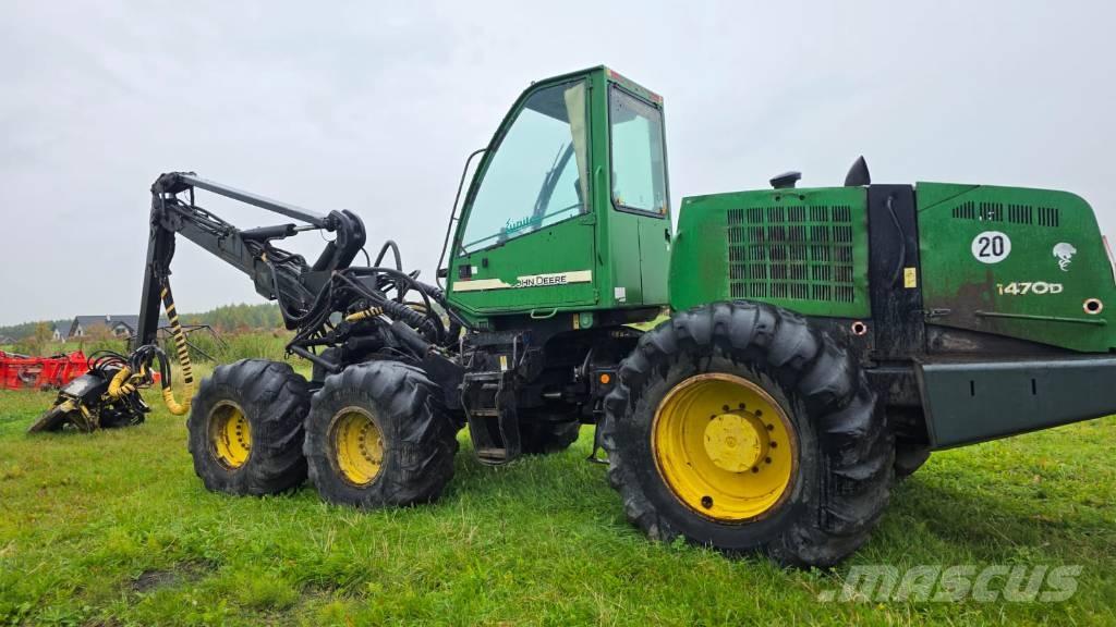 John Deere 1470 D Abatteuse