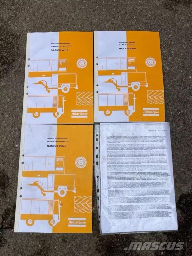 Atlas Copco QAS 300 Générateurs diesel