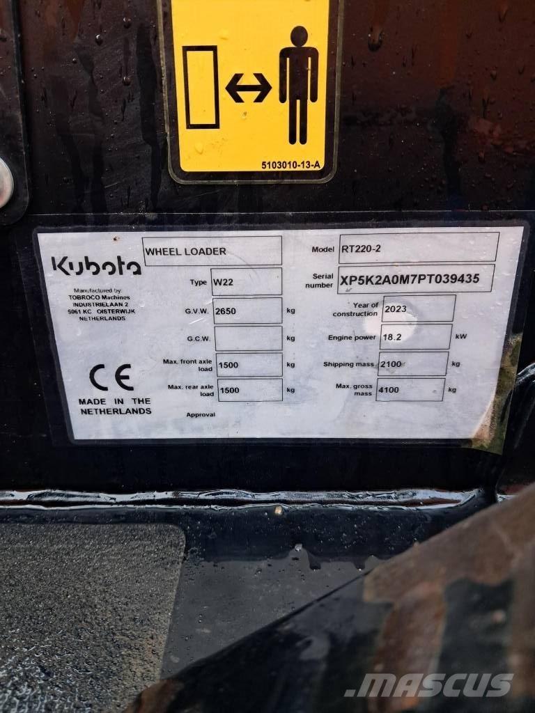 Kubota RT 220-2e Mini chargeuse