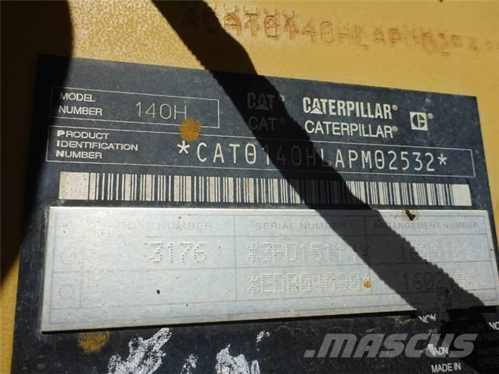 CAT 140 H II Niveleuse
