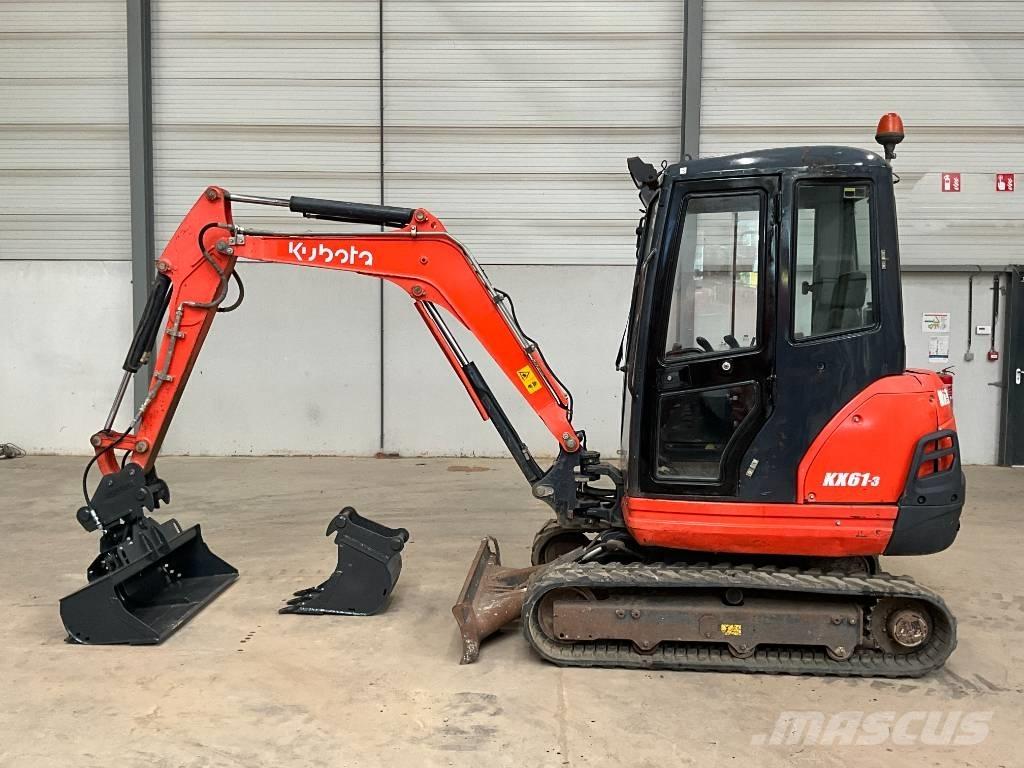 Kubota KX 61-3 Mini pelle < 7t