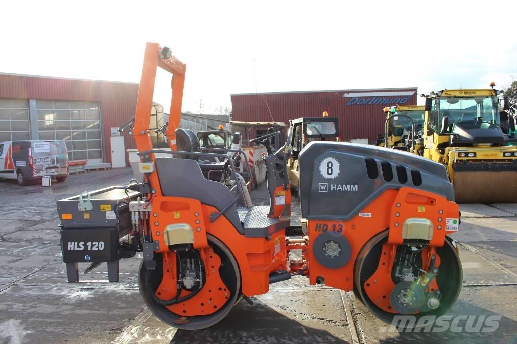 Hamm HD 13 VV Rouleaux tandem