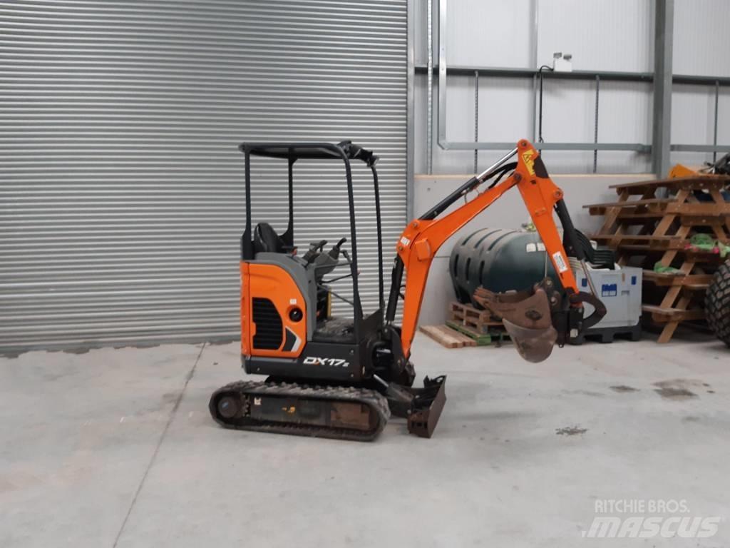 Doosan DX17Z Mini pelle < 7t
