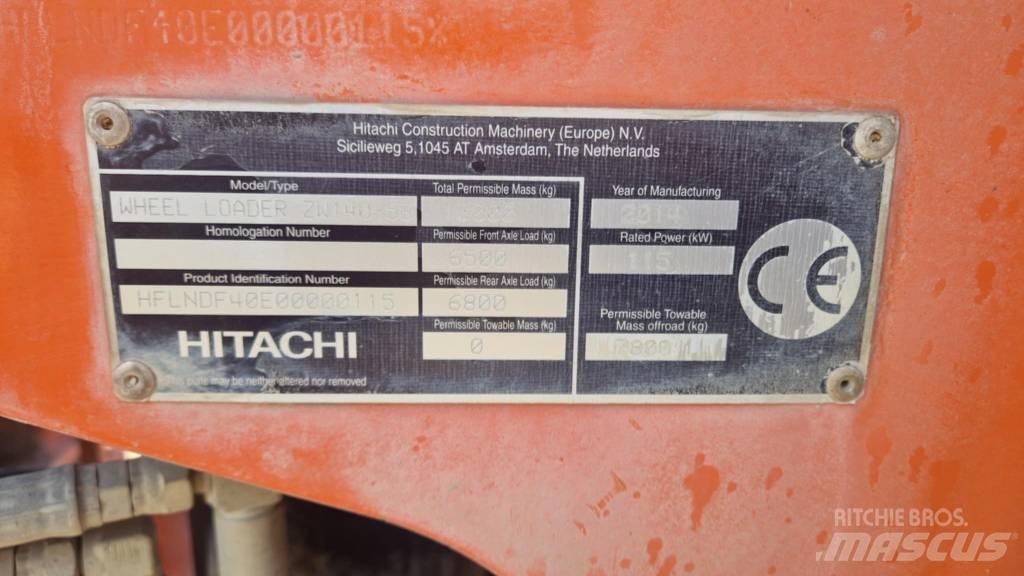 Hitachi ZW 140 Chargeuse sur pneus