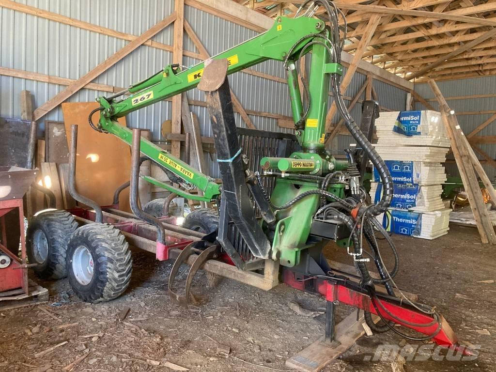 Kire 267 Remorque forestière avec grue