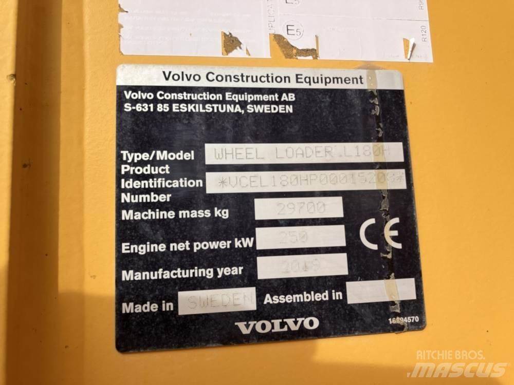 Volvo L180H Chargeuse sur pneus