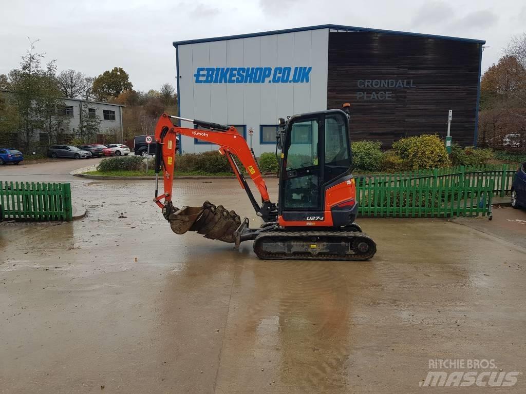 Kubota U27-4 Mini pelle < 7t