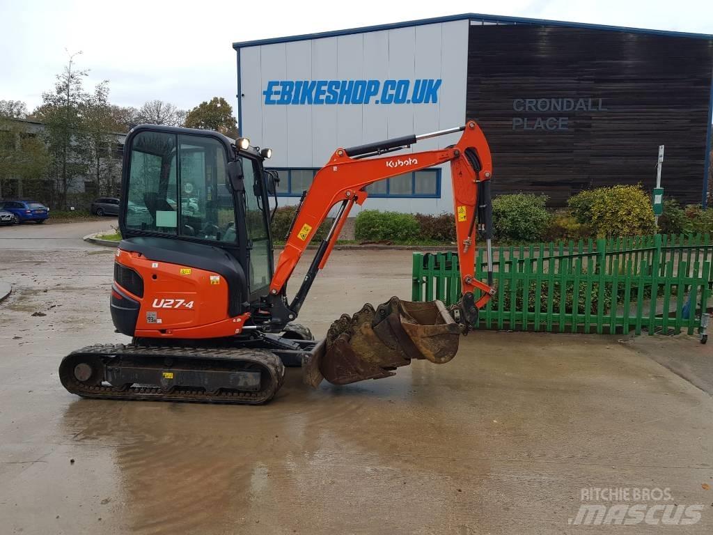 Kubota U27-4 Mini pelle < 7t
