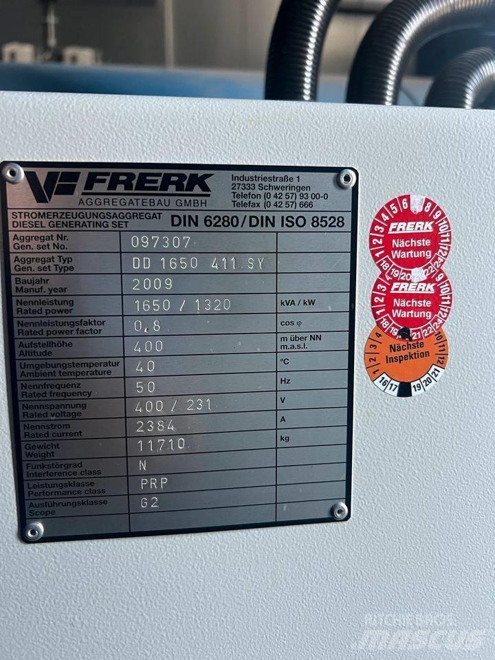 MTU 1650 KVA Générateurs diesel