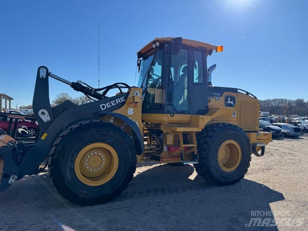 John Deere 524P Chargeuse sur pneus