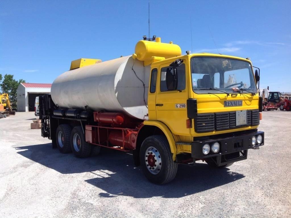 Renault G 290 Citerne à bitume calorifugée