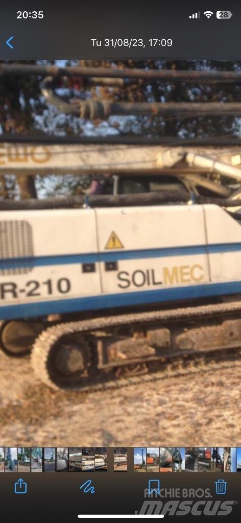  Soil mec R 210. Cfa Autre équipement de forage