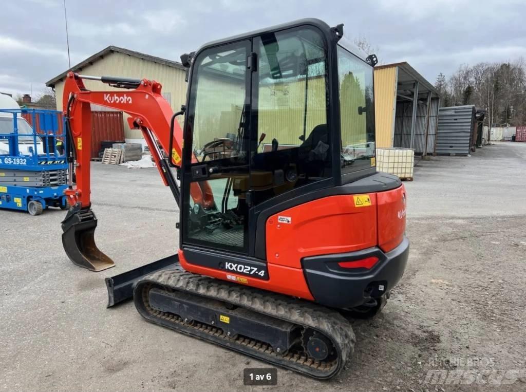 Kubota KX 027 Mini pelle < 7t