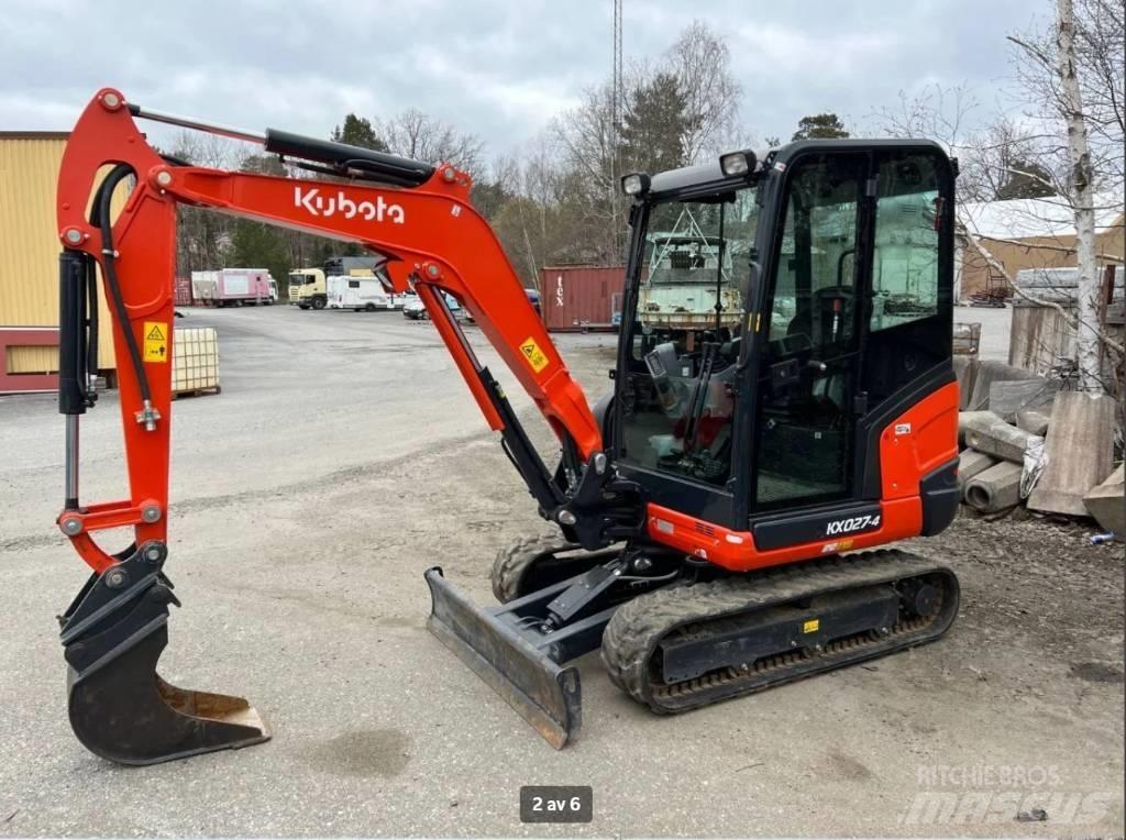 Kubota KX 027 Mini pelle < 7t
