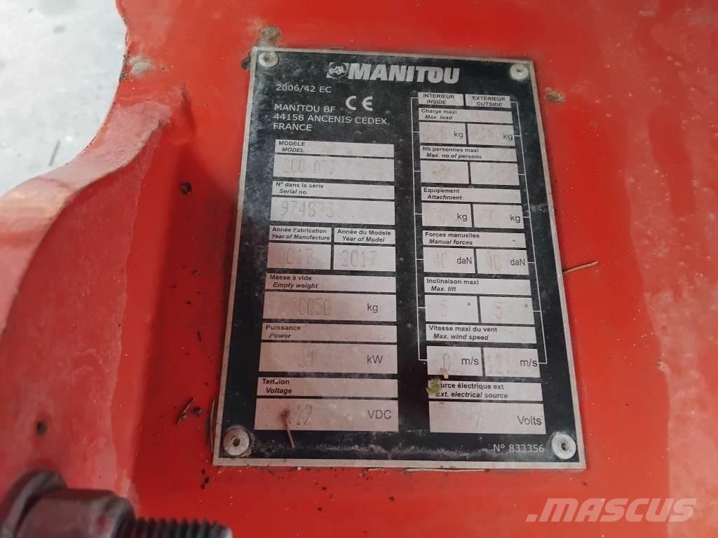 Manitou 200 ATJ Nacelles articulées