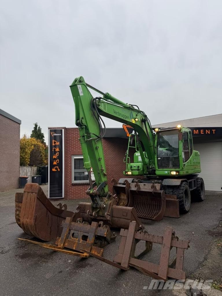 Hyundai R140W-9 Pelle sur pneus