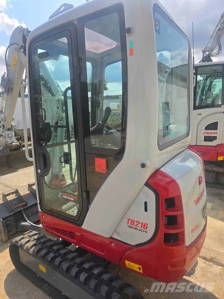 Takeuchi TB 216 A Mini pelle < 7t