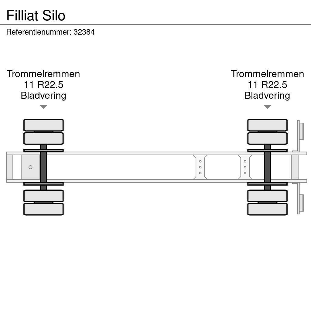  FILLIAT Silo Semi remorque citerne