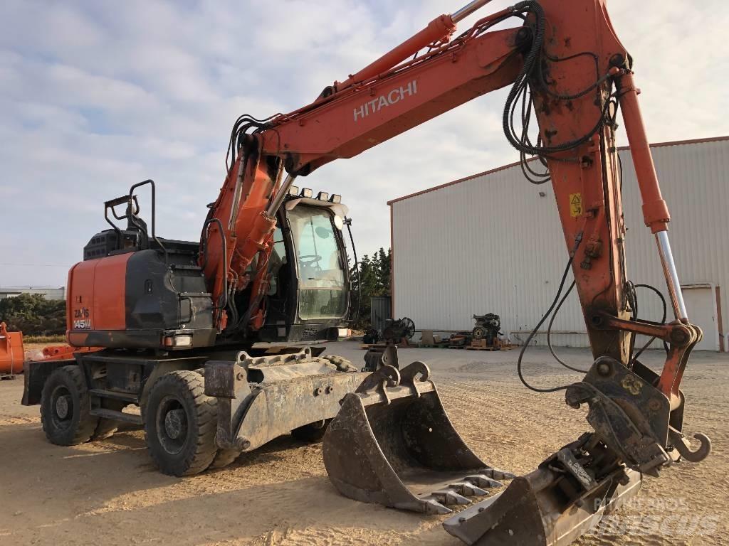 Hitachi ZX145W-6 Pelle sur pneus