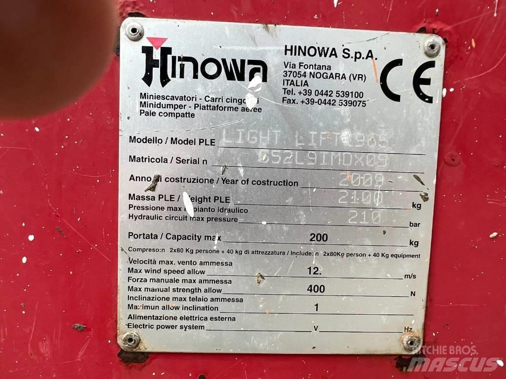 Hinowa LIGHLIFT 1965 Nacelles articulées