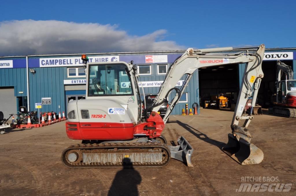 Takeuchi TB 250-2 Mini pelle < 7t