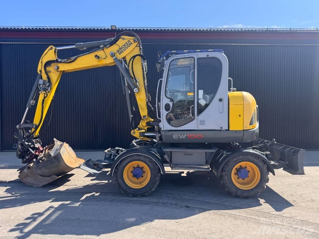 Wacker Neuson EW 100 Pelle sur pneus