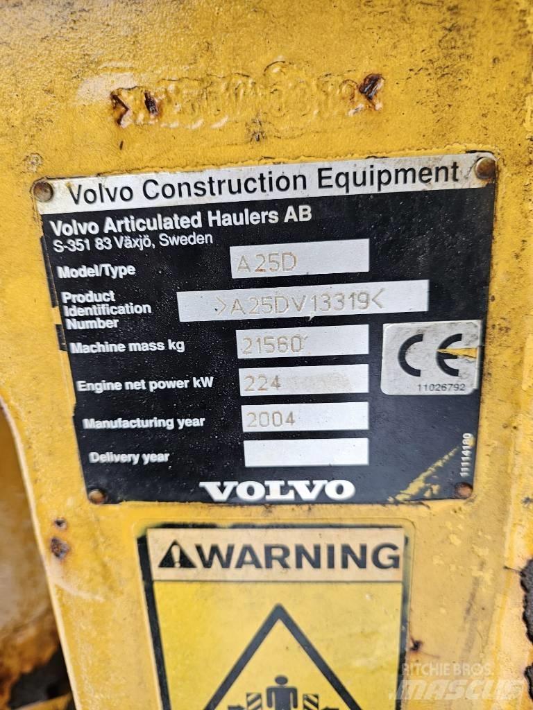 Volvo A25D / a30, a35 Tombereau articulé