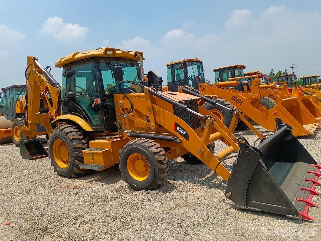 CAT CAT420F Chargeuse sur pneus