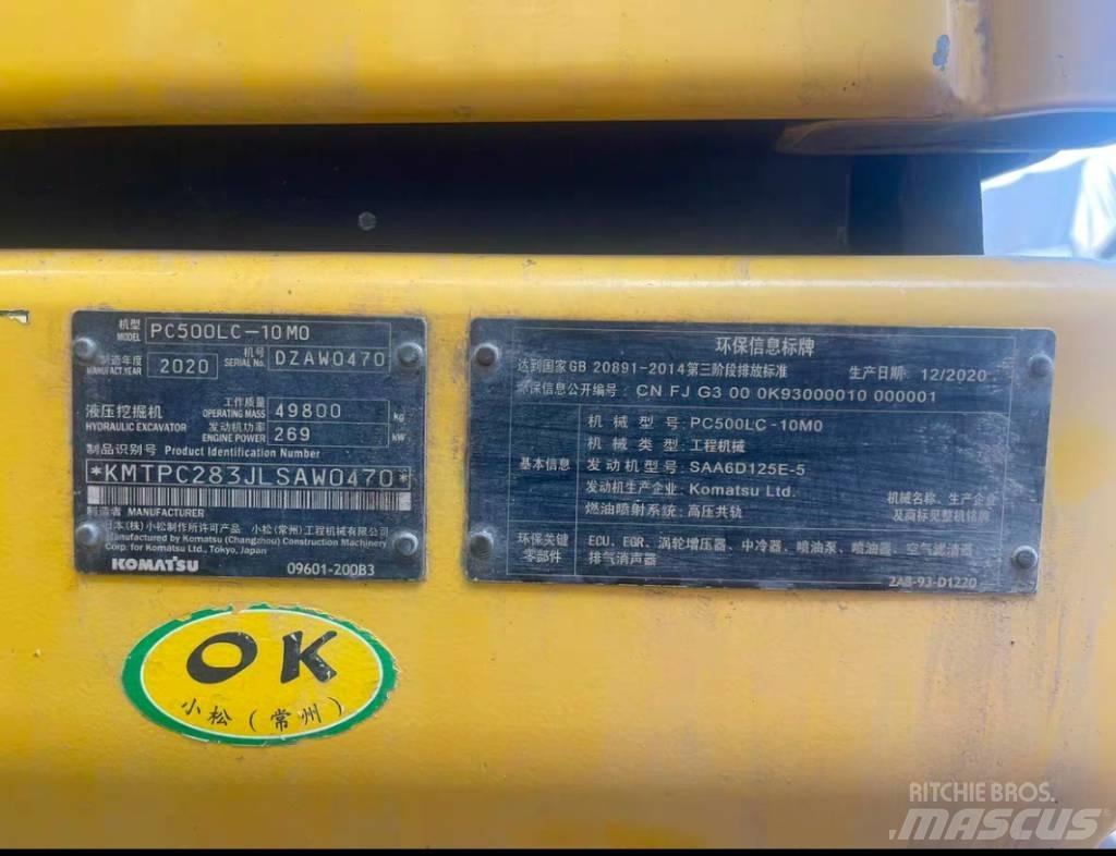 Komatsu pc500lc-10mo Pelles amphibies