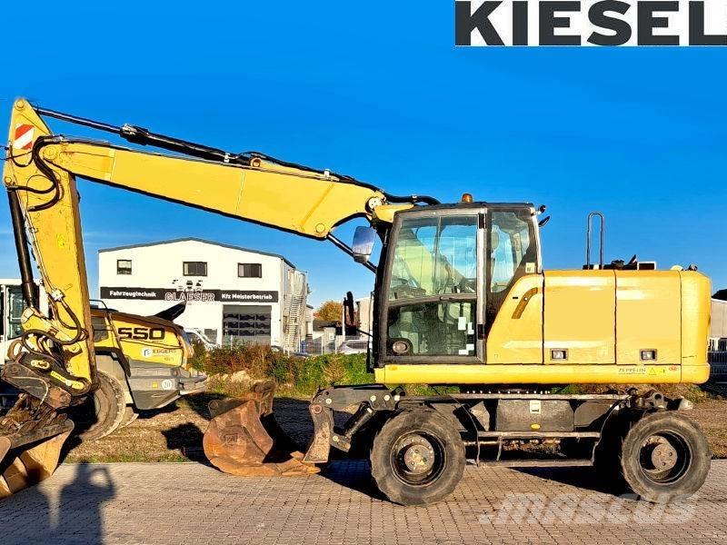 Caterpillar M 318 F Pelle sur pneus