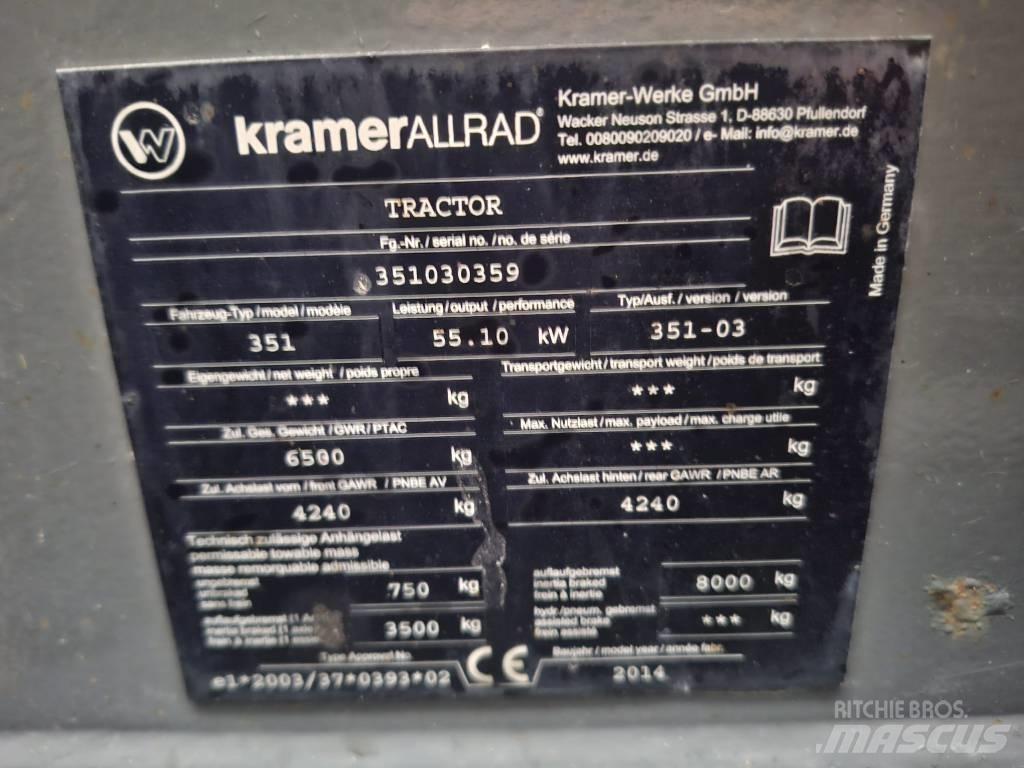 Kramer 580 Chargeuse sur pneus