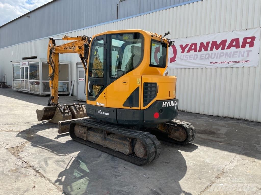 Hyundai R60 CR9A Mini pelle < 7t