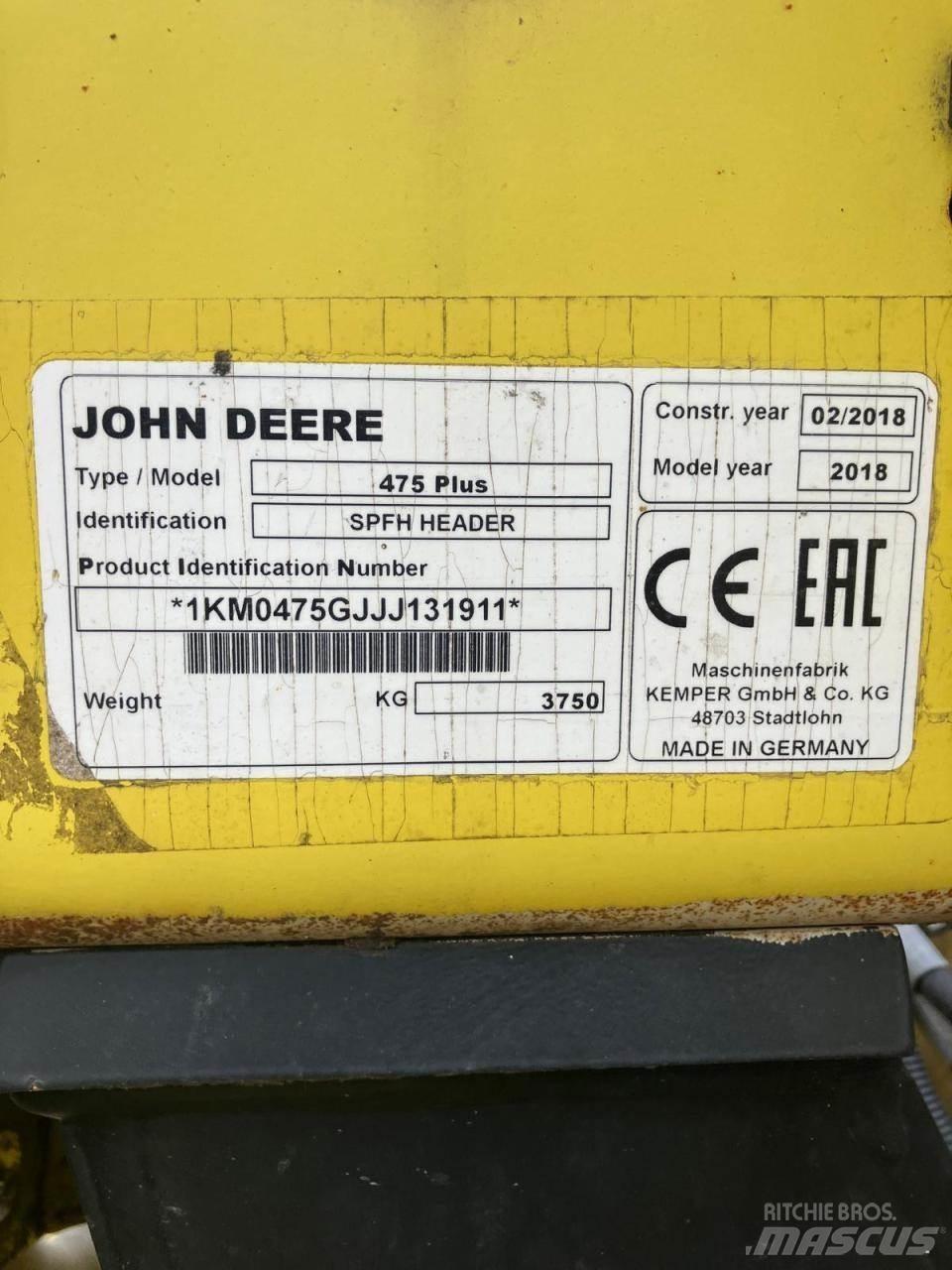 John Deere 8500 Ensileuse automotrice