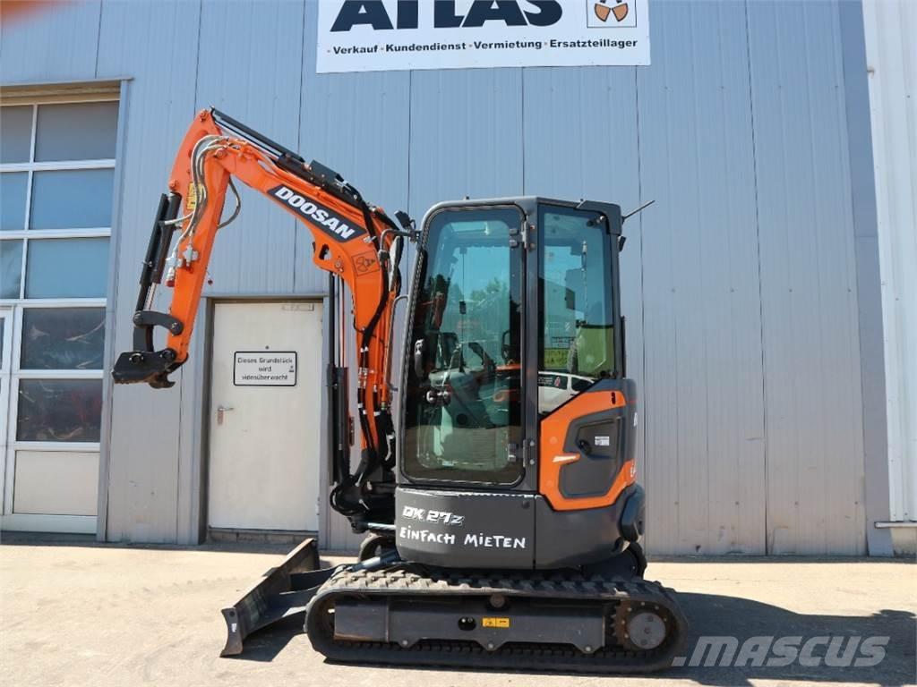 Doosan DX27Z-7 Mini pelle < 7t