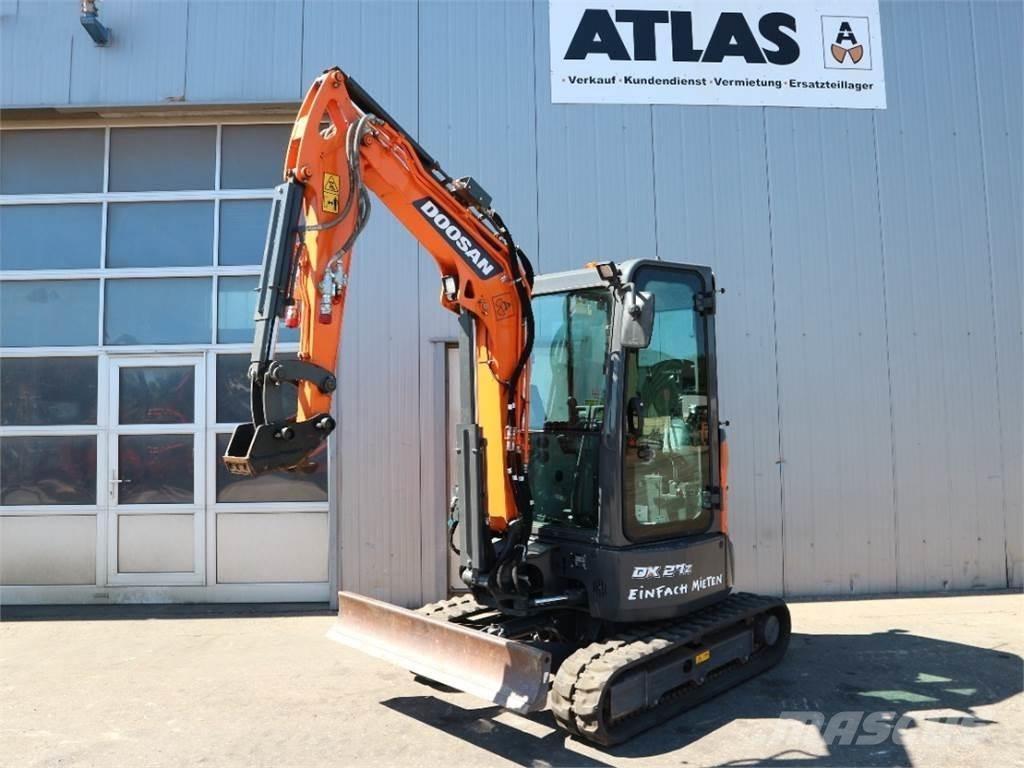 Doosan DX27Z-7 Mini pelle < 7t