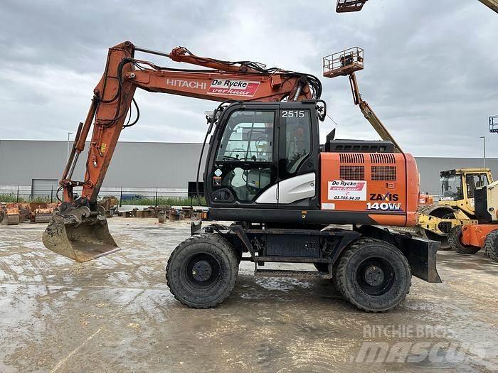 Hitachi ZX140W-6 Pelle sur pneus