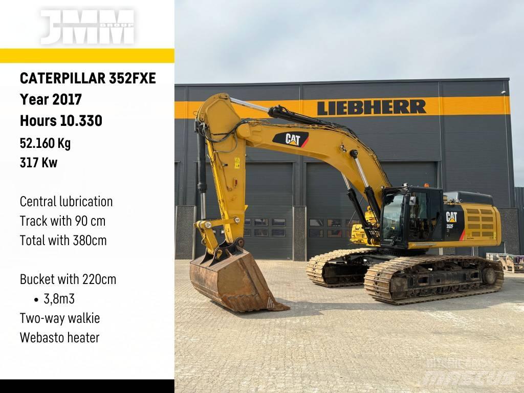 CAT 352 FXE Pelle sur chenilles