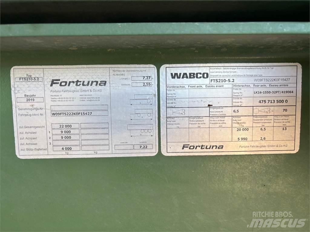 Fortuna FTS 210 Plateau à paille