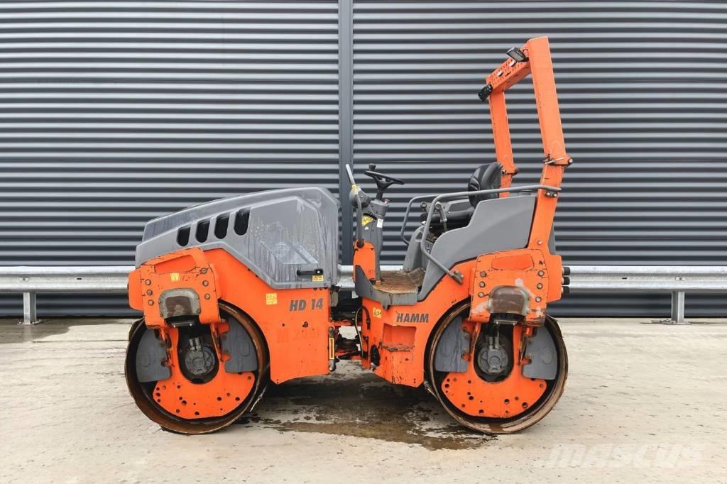 Hamm HD 14 VV Rouleaux tandem