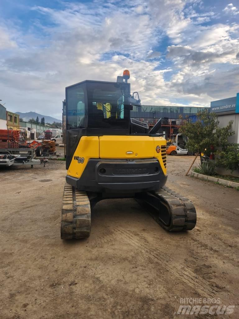 Yanmar Vio 80-1A Mini pelle 7t-12t