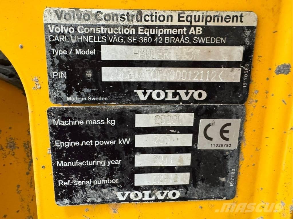 Volvo A30F Tombereau articulé