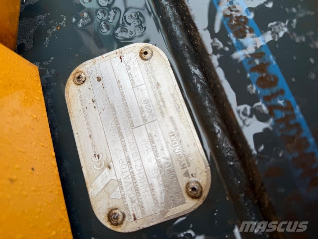 Hyundai 80 cr-9 Mini pelle 7t-12t