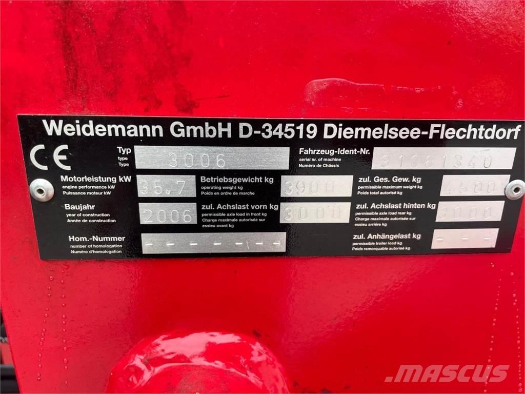 Weidemann 3006 Chargeuse sur pneus