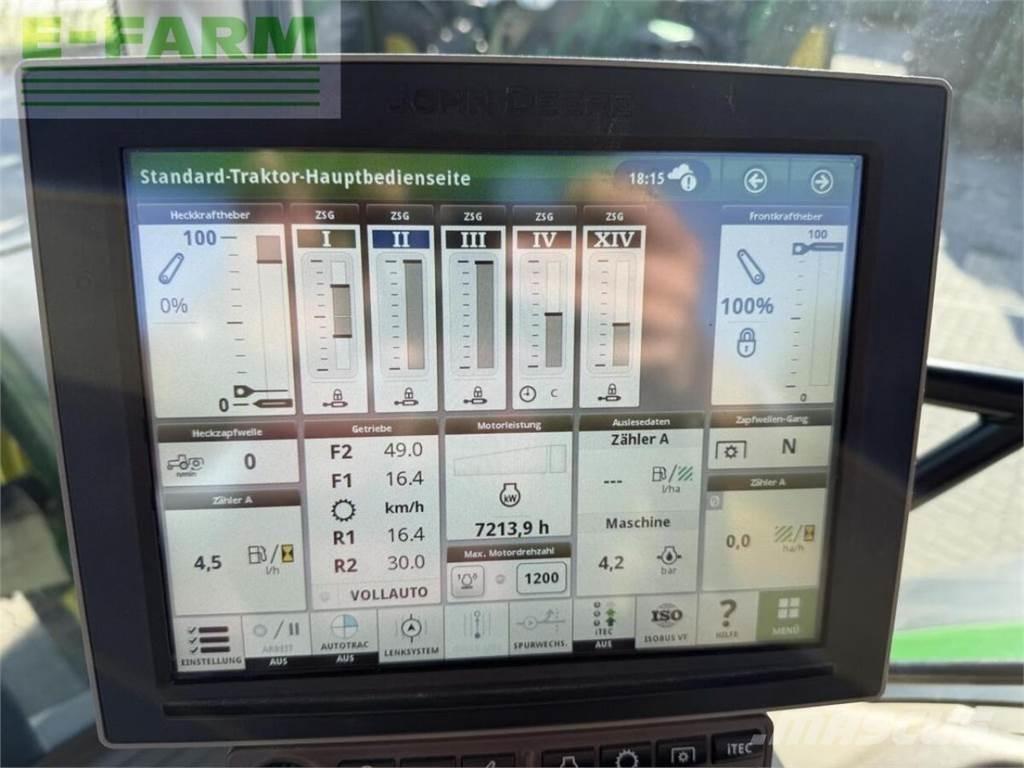 John Deere 6155r Tracteur
