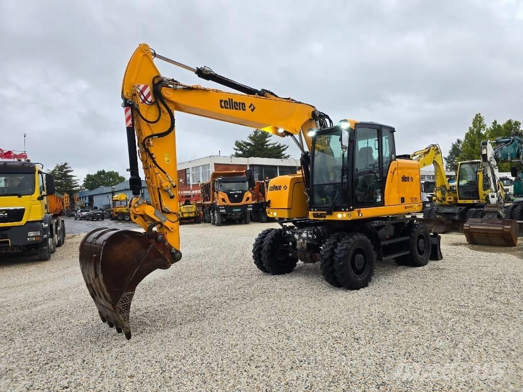 CAT M 315 F Pelle sur pneus